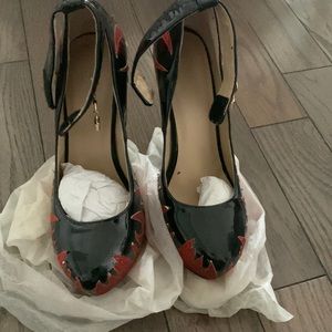 Custom 5 inch ankle strap heels